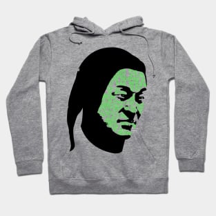 Shang Tsung text portrait Hoodie